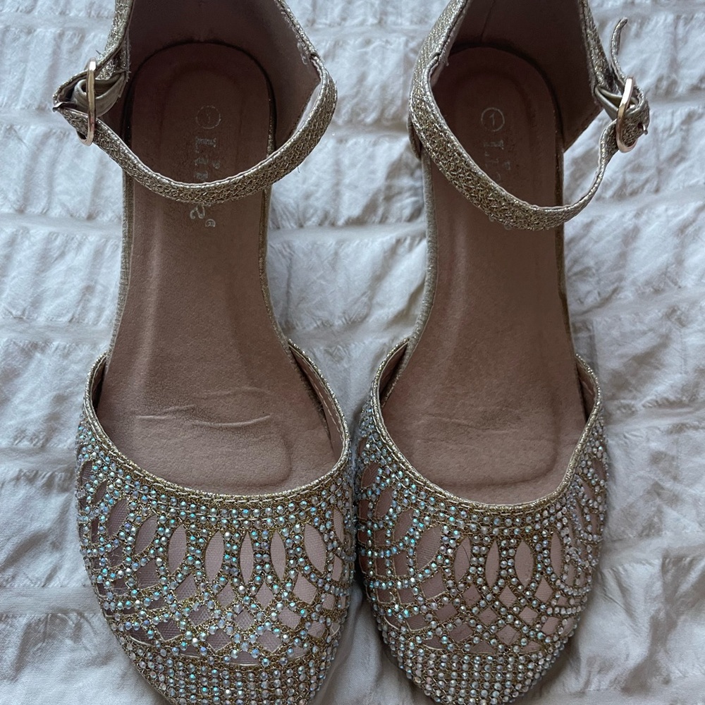 Glittery Girls Shoes